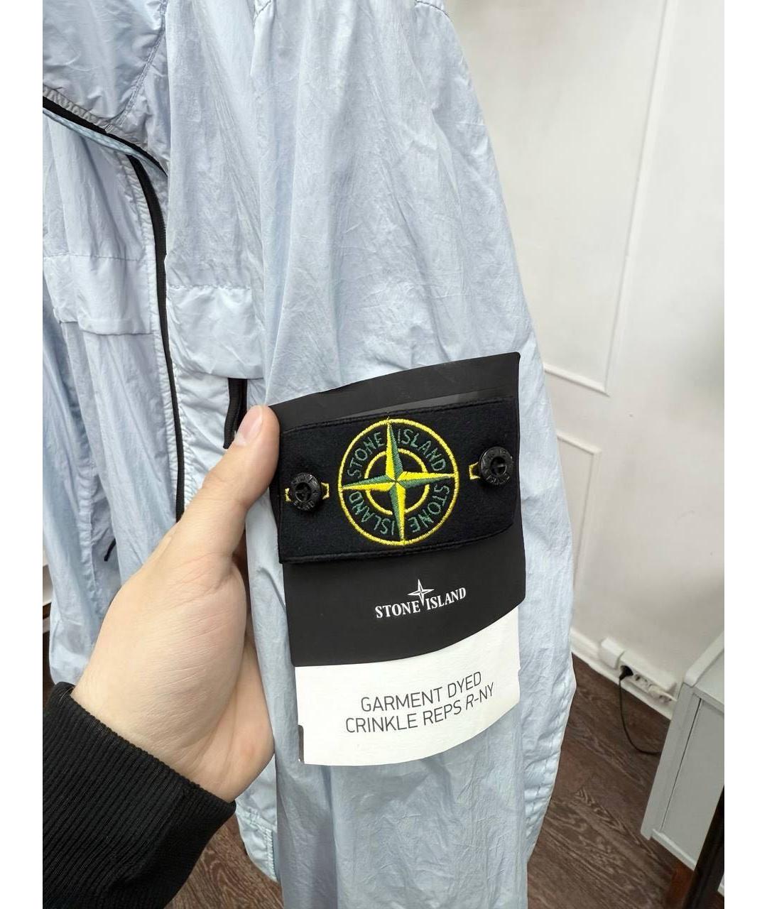 STONE ISLAND Голубая куртка, фото 5