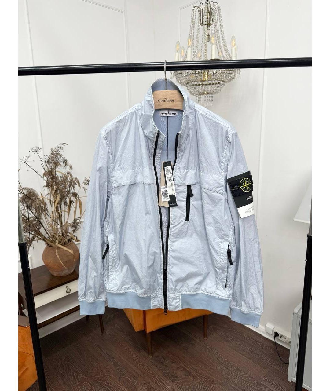 STONE ISLAND Голубая куртка, фото 9