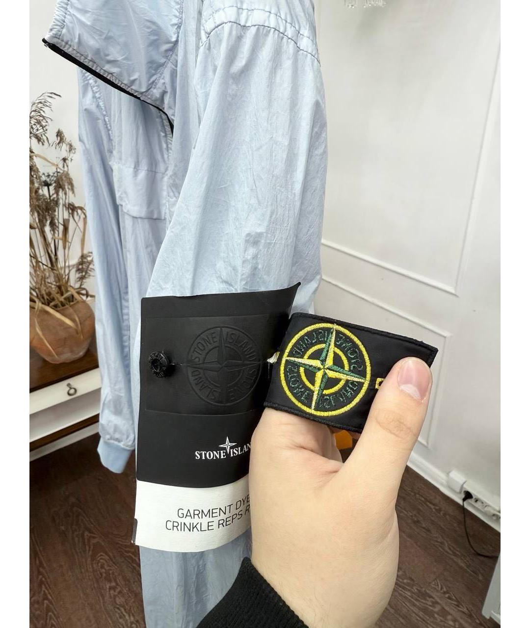 STONE ISLAND Голубая куртка, фото 6