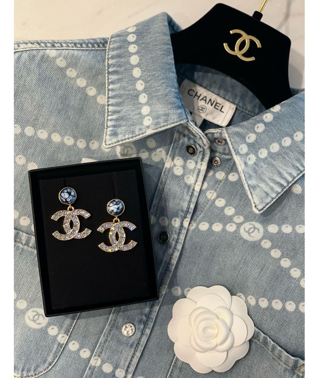 CHANEL Голубая рубашка, фото 3