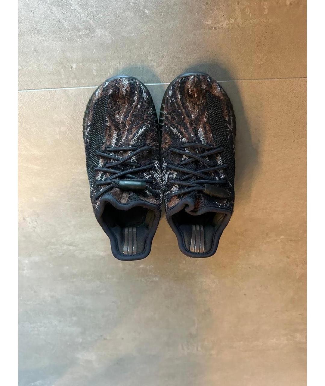 ADIDAS YEEZY Черные кеды, фото 3