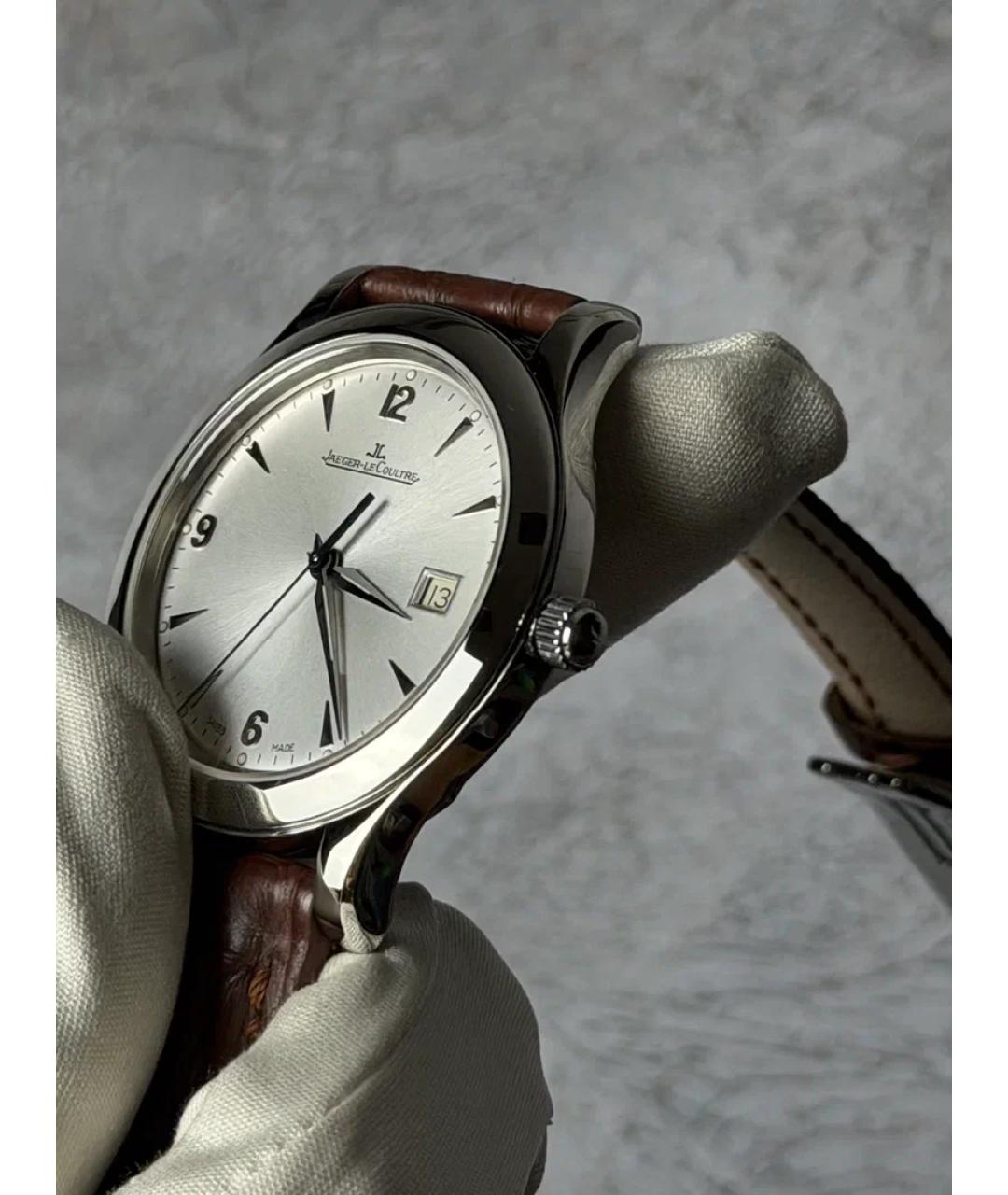 Jaeger LeCoultre Серые стальные часы, фото 3