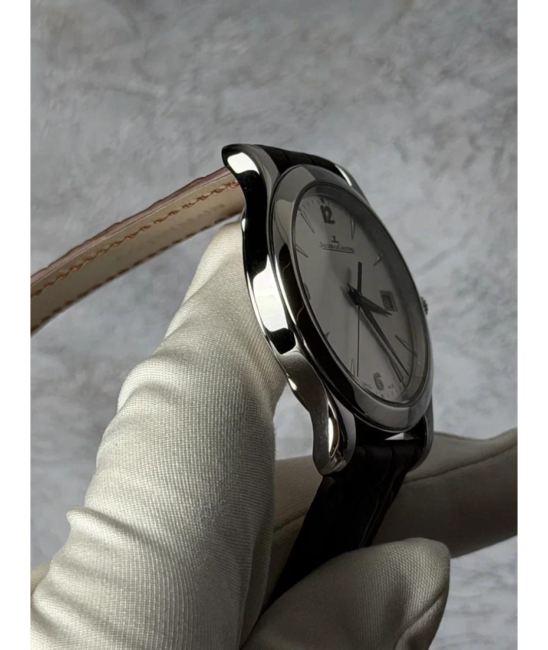 Jaeger LeCoultre Серые стальные часы, фото 4