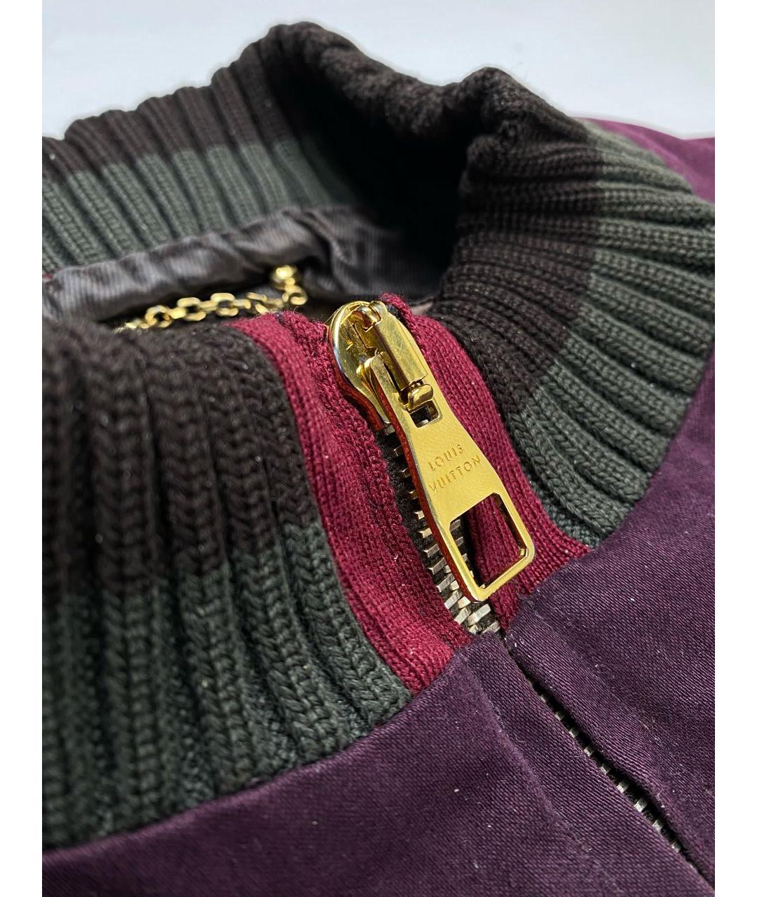 LOUIS VUITTON Коричневая замшевая куртка, фото 6
