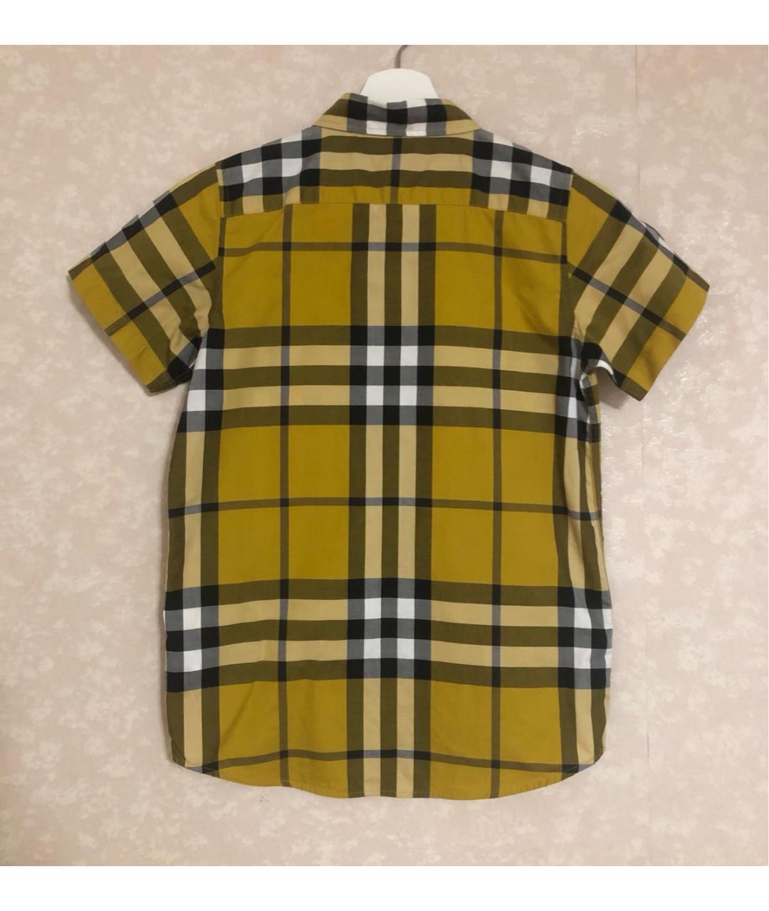 BURBERRY Мульти хлопковая детская рубашка, фото 2