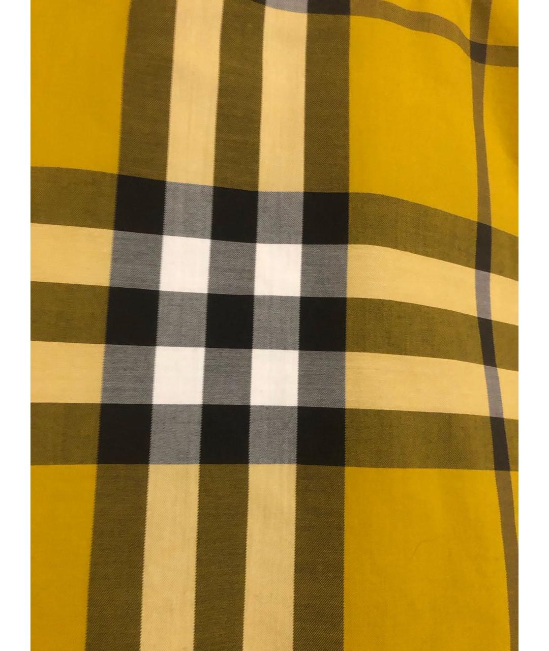 BURBERRY Мульти хлопковая детская рубашка, фото 5