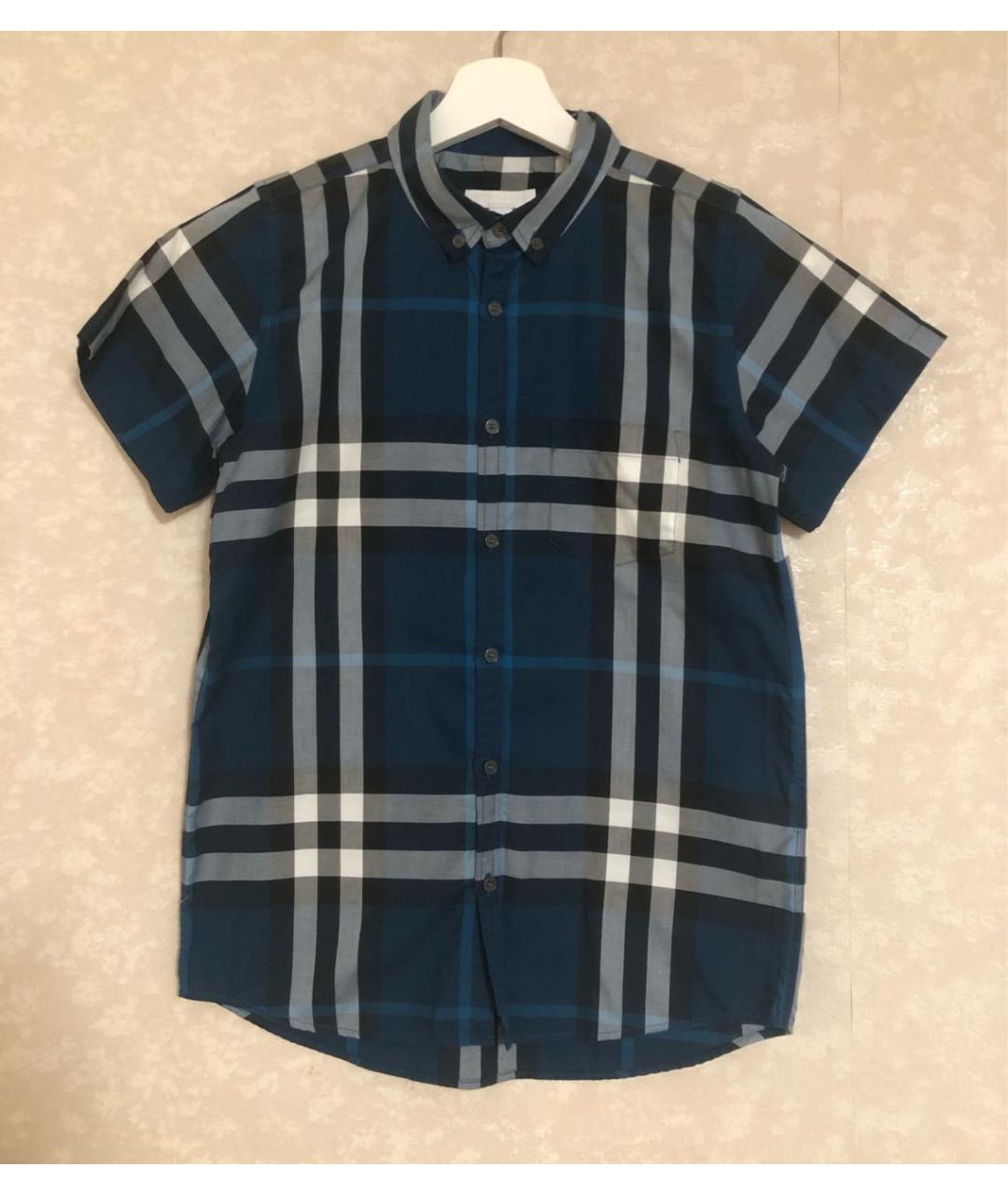 BURBERRY Мульти хлопковая детская рубашка, фото 6