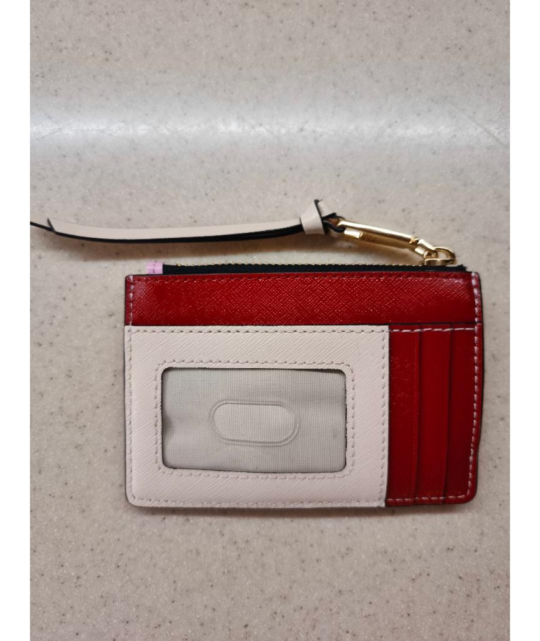 MARC JACOBS Розовый кожаный кошелек, фото 3