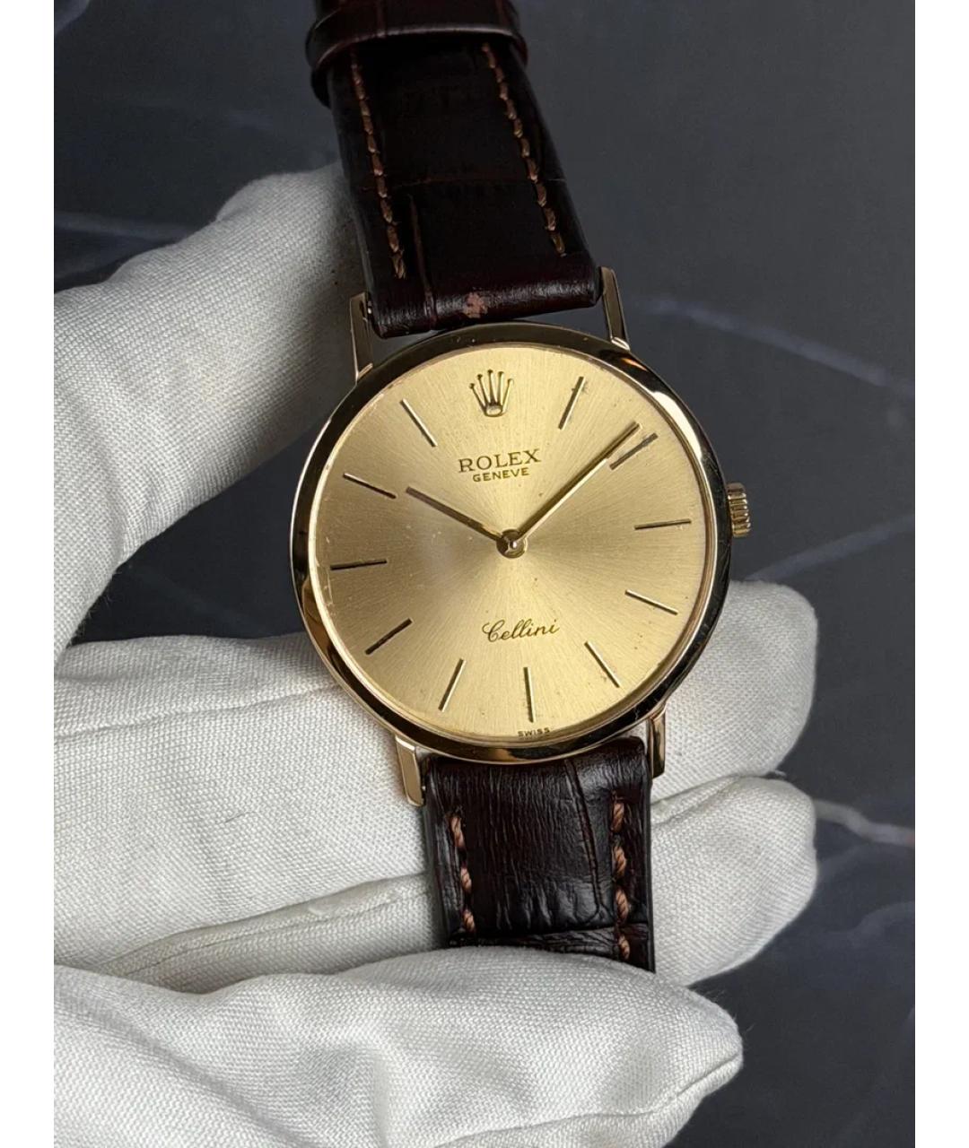 ROLEX Золотые часы из желтого золота, фото 2