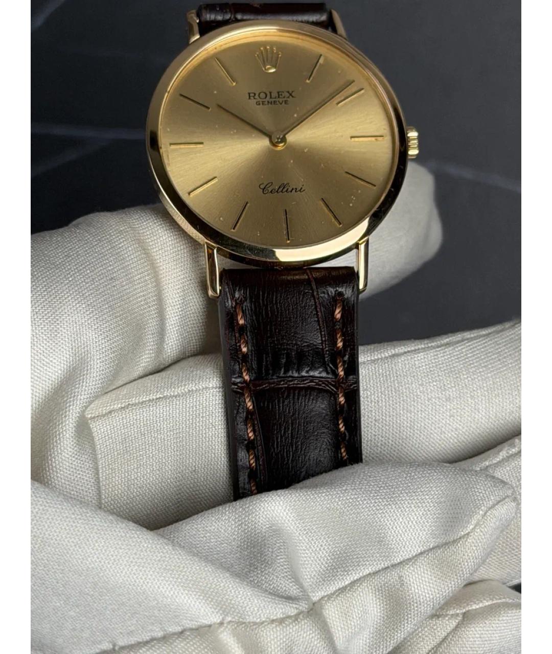 ROLEX Золотые часы из желтого золота, фото 5