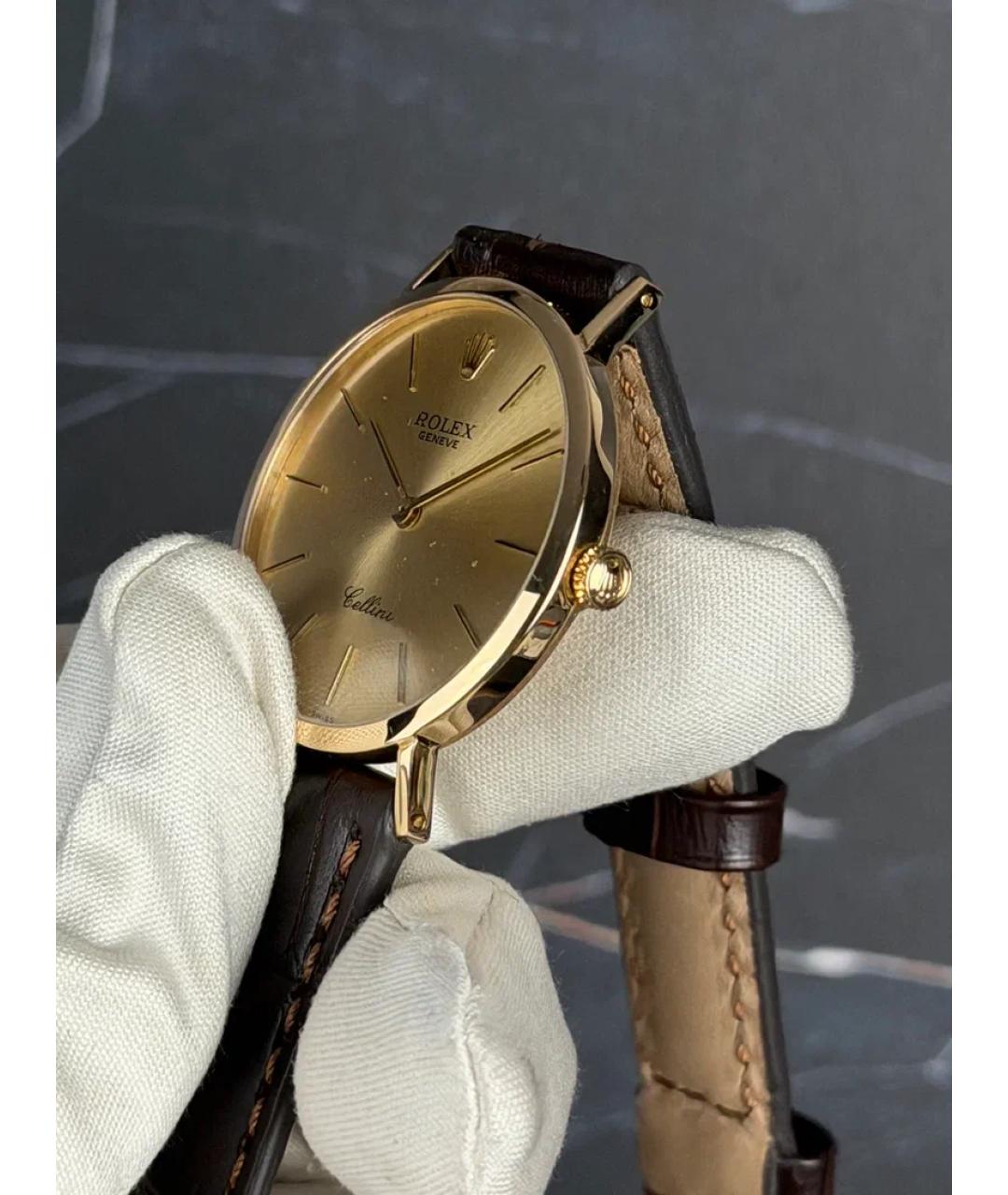ROLEX Золотые часы из желтого золота, фото 3