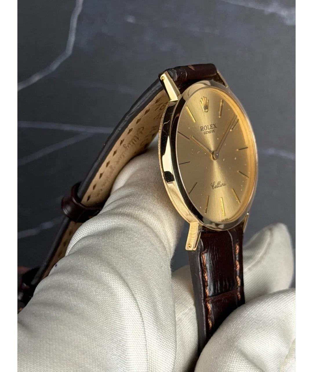 ROLEX Золотые часы из желтого золота, фото 4
