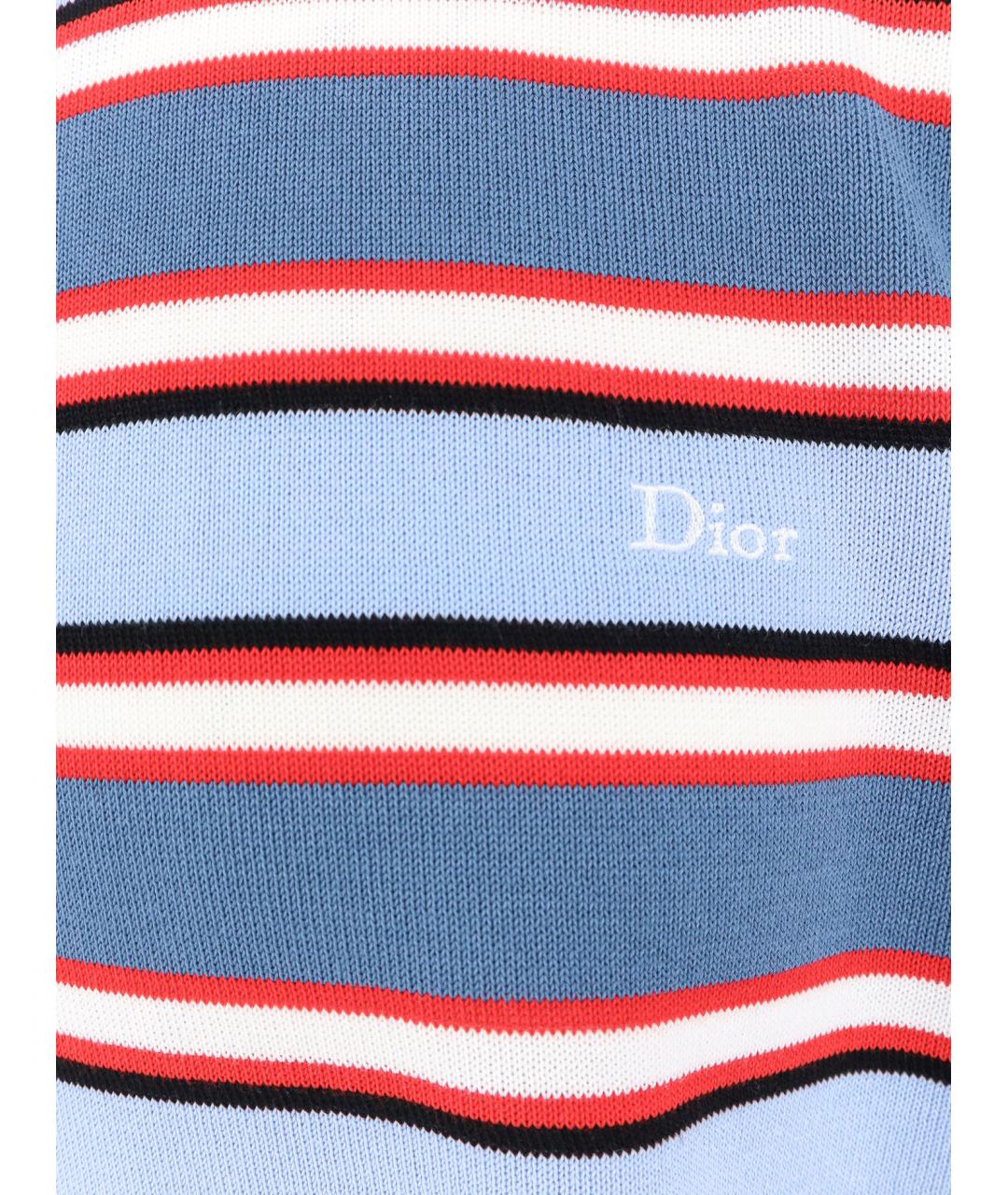 CHRISTIAN DIOR Мульти хлопковый джемпер / свитер, фото 3