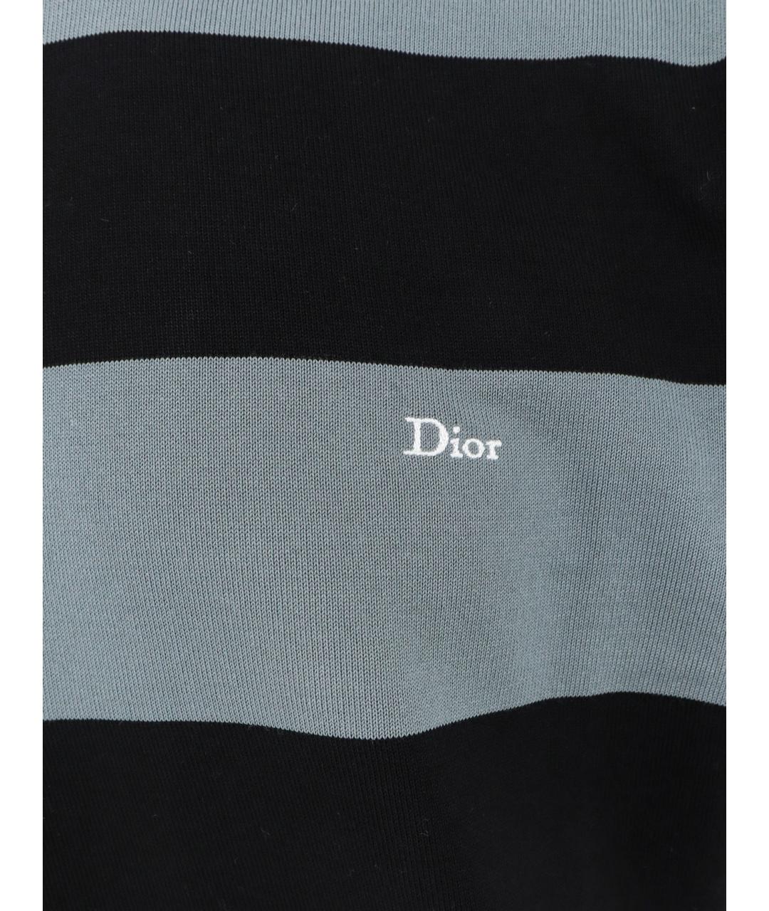 CHRISTIAN DIOR Мульти хлопковая футболка, фото 3