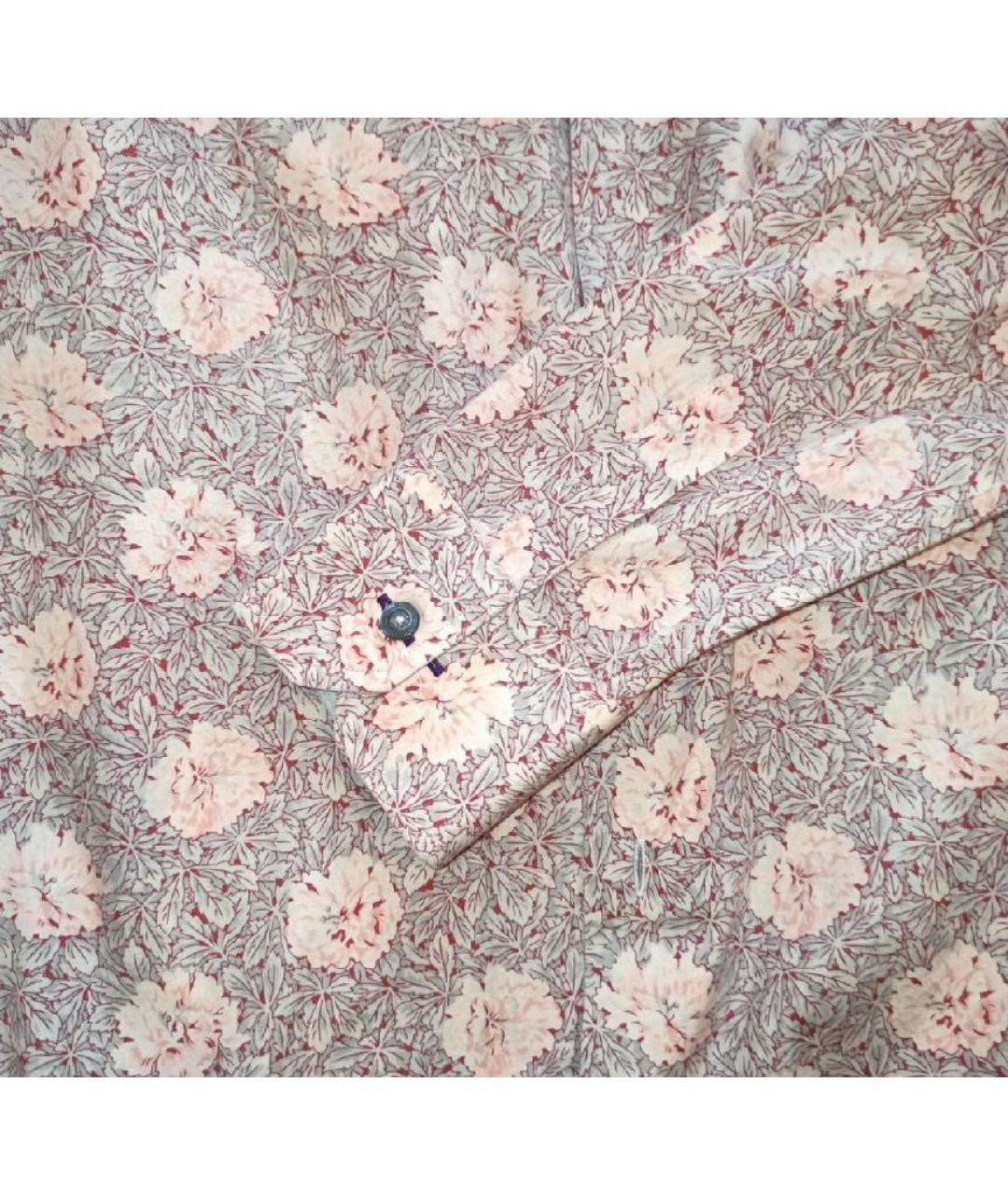PAUL SMITH Мульти хлопковая кэжуал рубашка, фото 7
