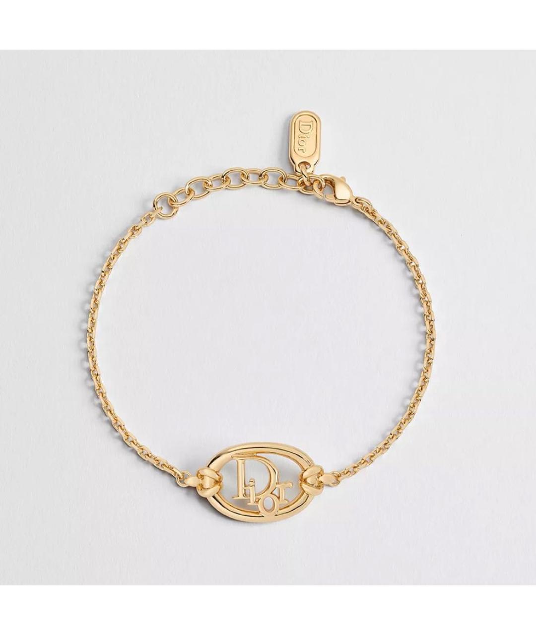 CHRISTIAN DIOR Золотой браслет, фото 3