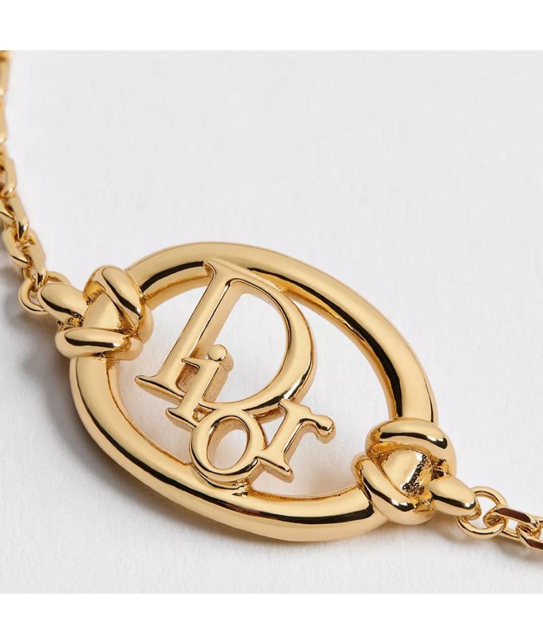 CHRISTIAN DIOR Золотой браслет, фото 2