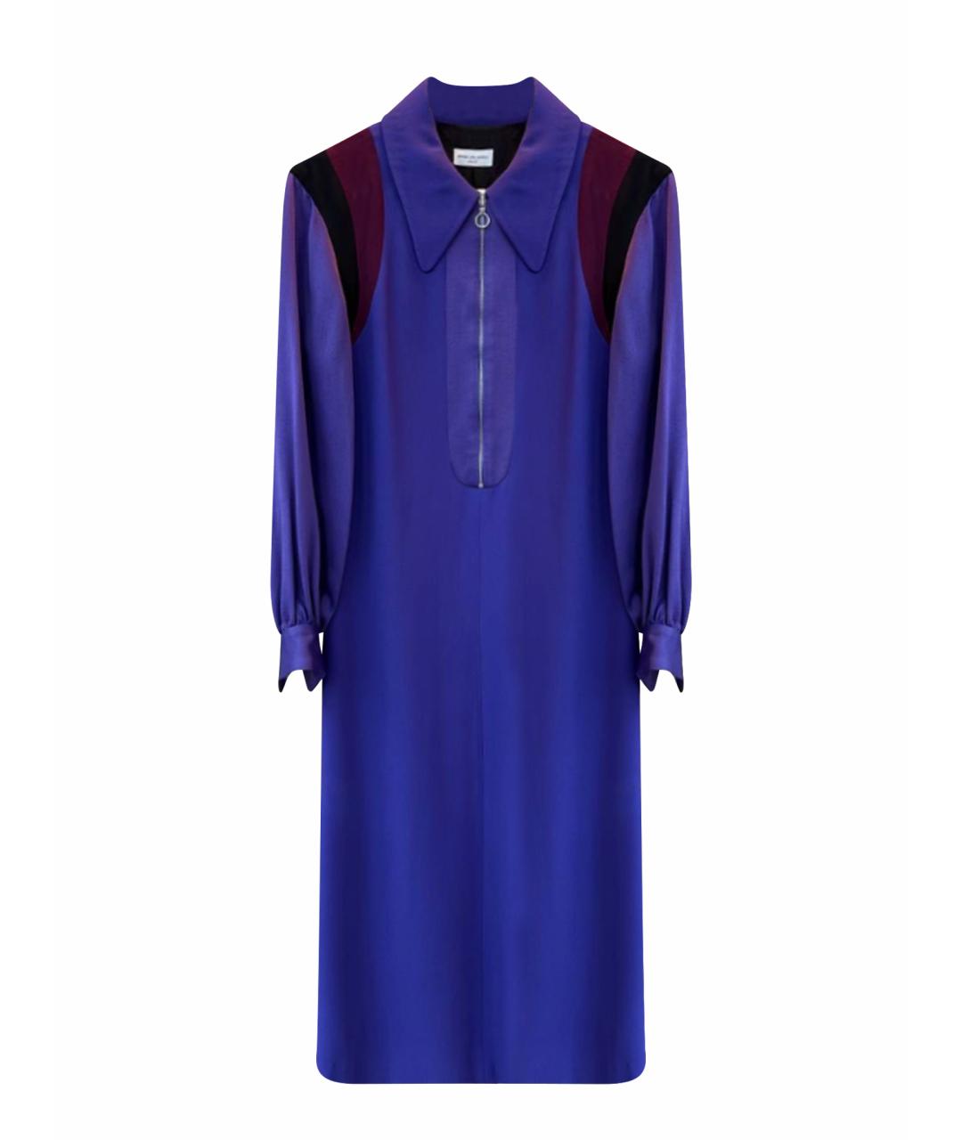 DRIES VAN NOTEN Фиолетовое платье, фото 1