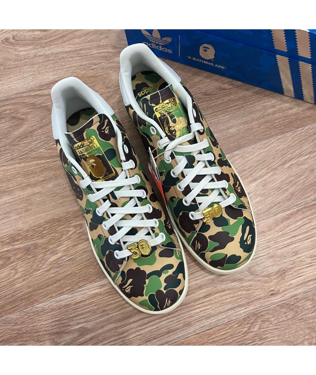 ADIDAS Мульти кожаные низкие кроссовки / кеды, фото 3