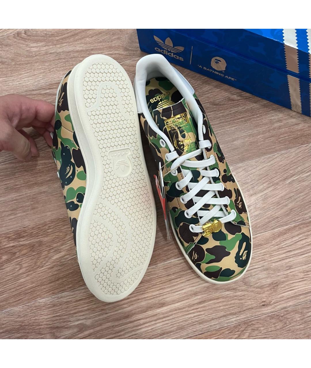 ADIDAS Мульти кожаные низкие кроссовки / кеды, фото 5