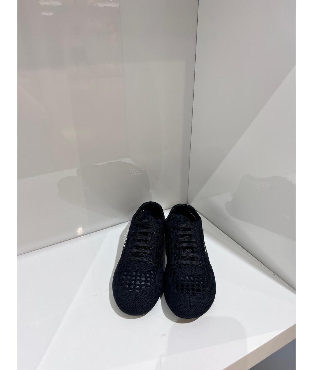 PRADA Черные кеды, фото 3