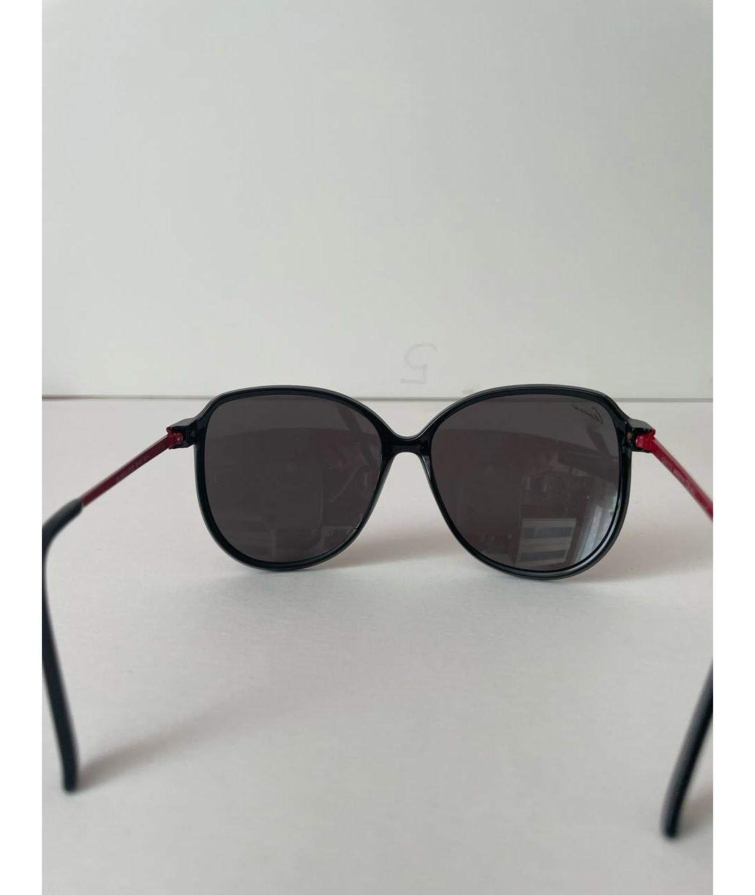 GUCCI Черные пластиковые солнцезащитные очки, фото 7