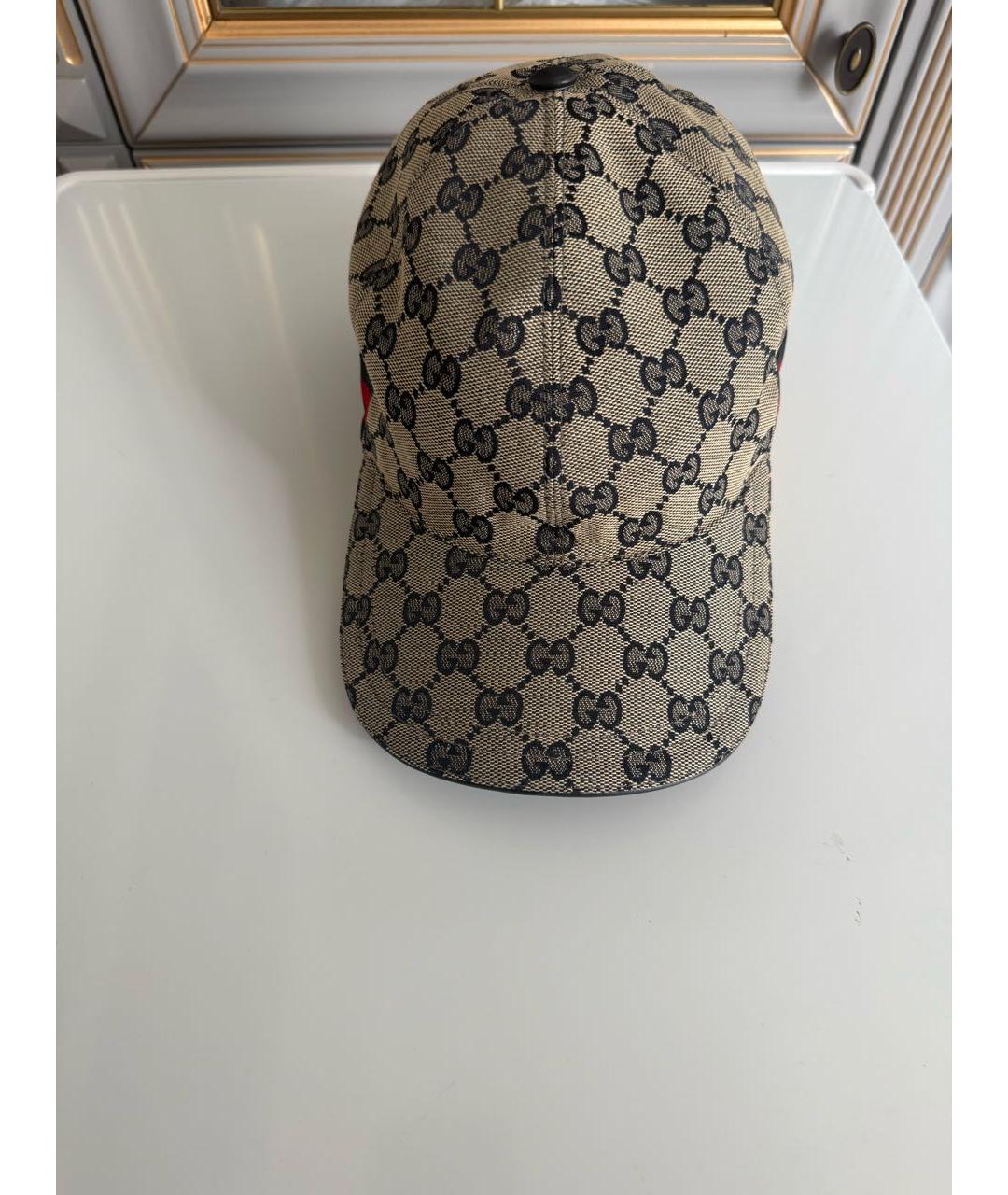 GUCCI Темно-синяя кепка, фото 4