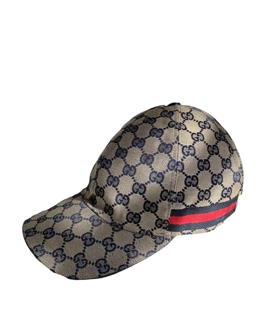 GUCCI Темно-синяя кепка, фото 1