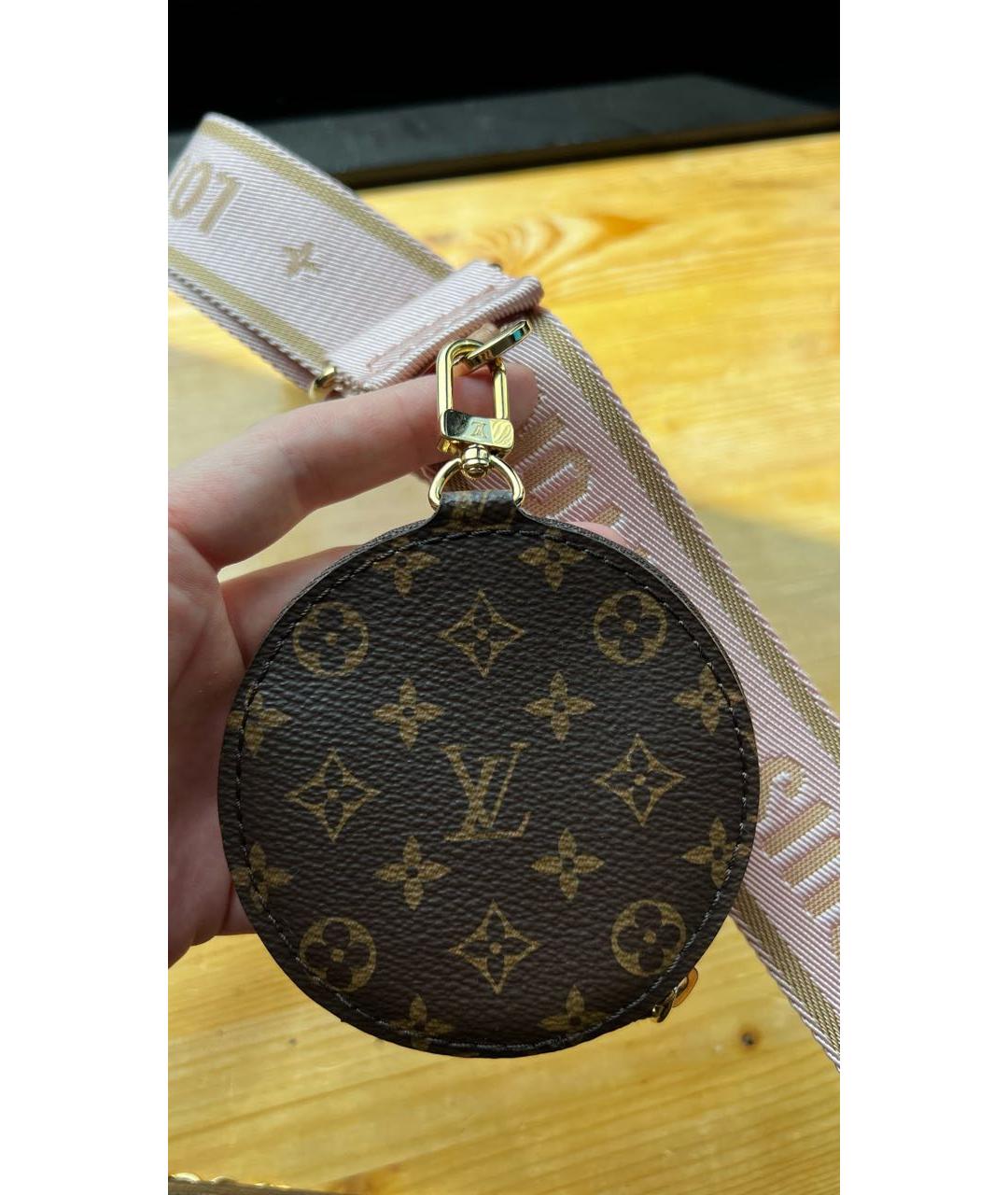 LOUIS VUITTON Коричневая сумка через плечо, фото 5