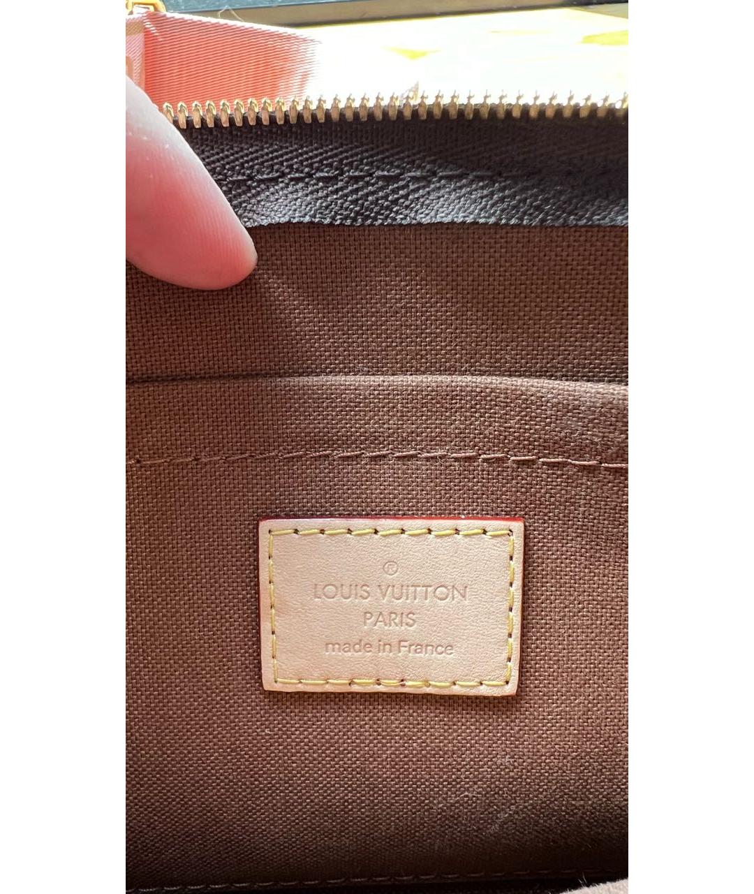 LOUIS VUITTON Коричневая сумка через плечо, фото 6