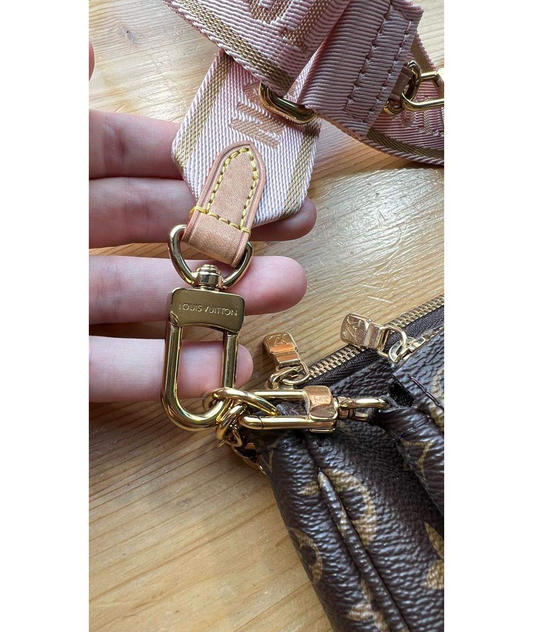 LOUIS VUITTON Коричневая сумка через плечо, фото 8