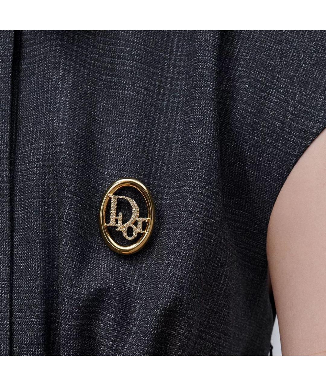 CHRISTIAN DIOR Золотая булавка / брошь, фото 2