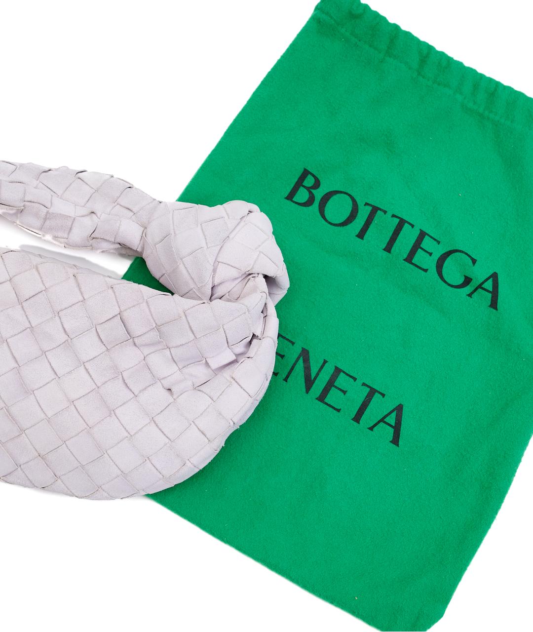 BOTTEGA VENETA Фиолетовая кожаная сумка с короткими ручками, фото 5