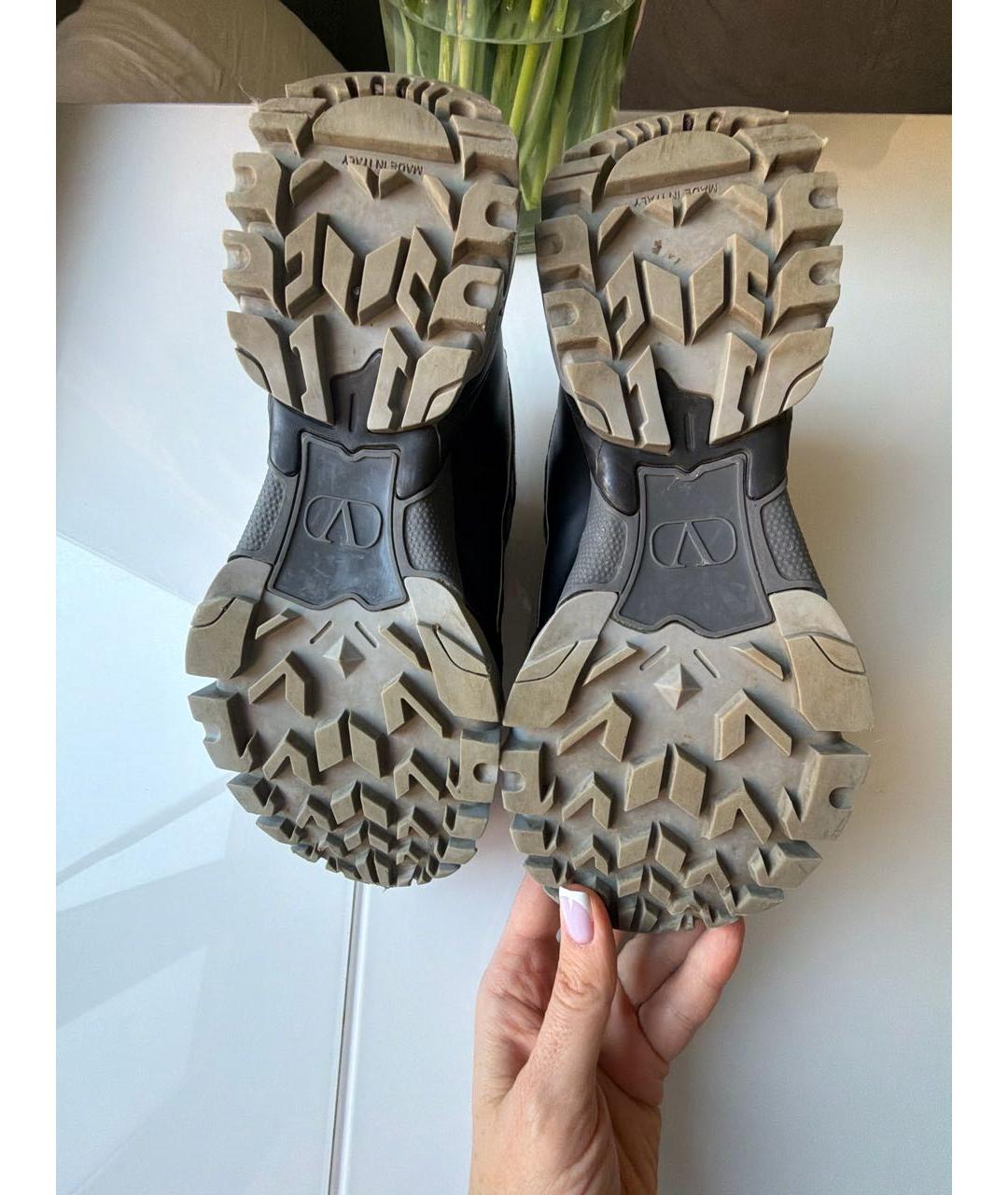 VALENTINO Черные кроссовки, фото 8