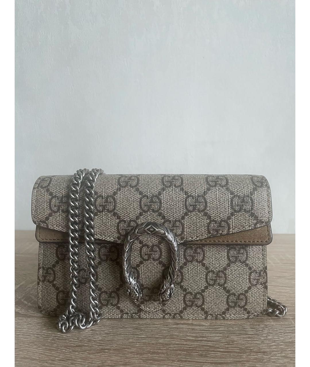GUCCI Бежевая сумка через плечо, фото 7