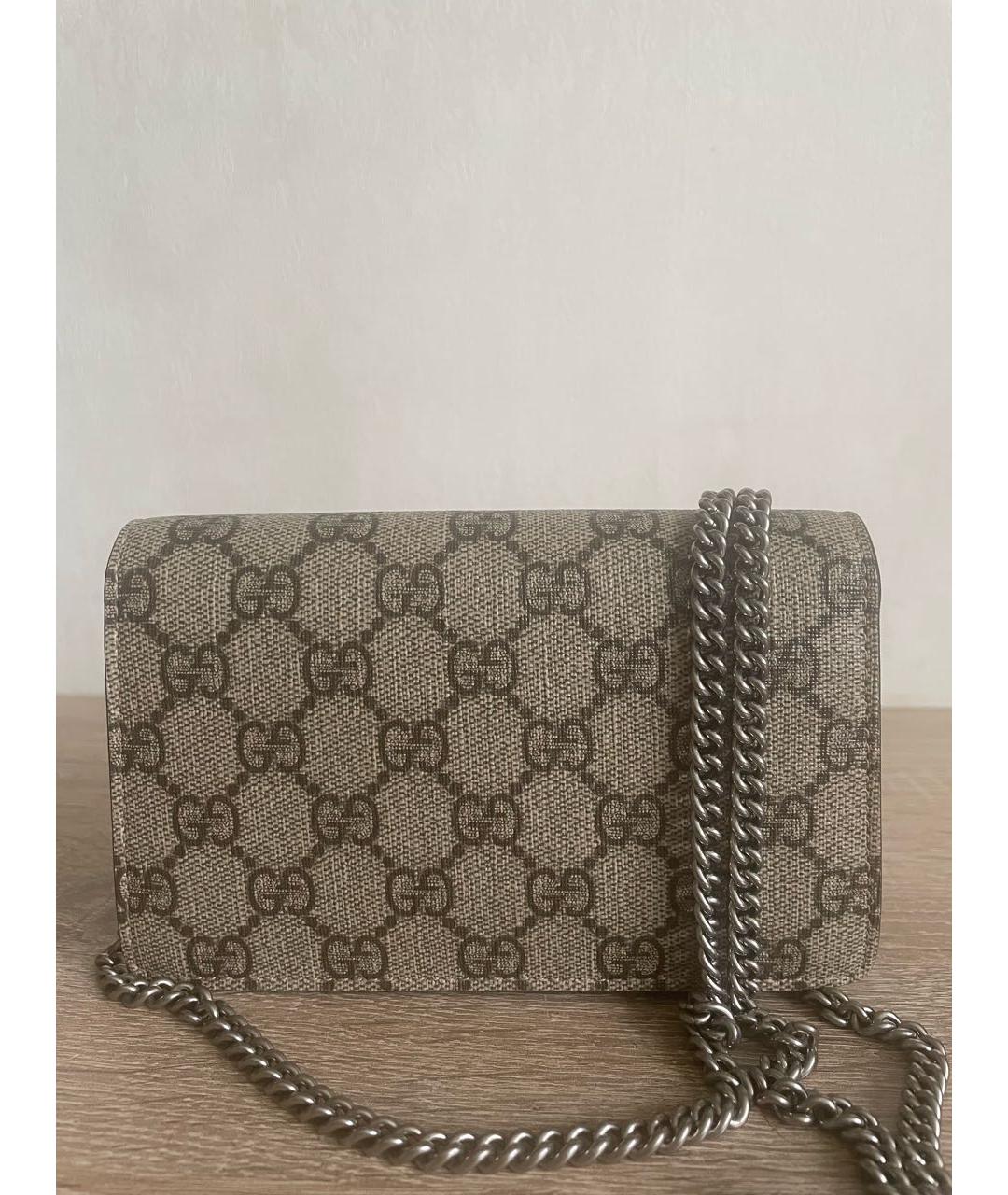 GUCCI Бежевая сумка через плечо, фото 2