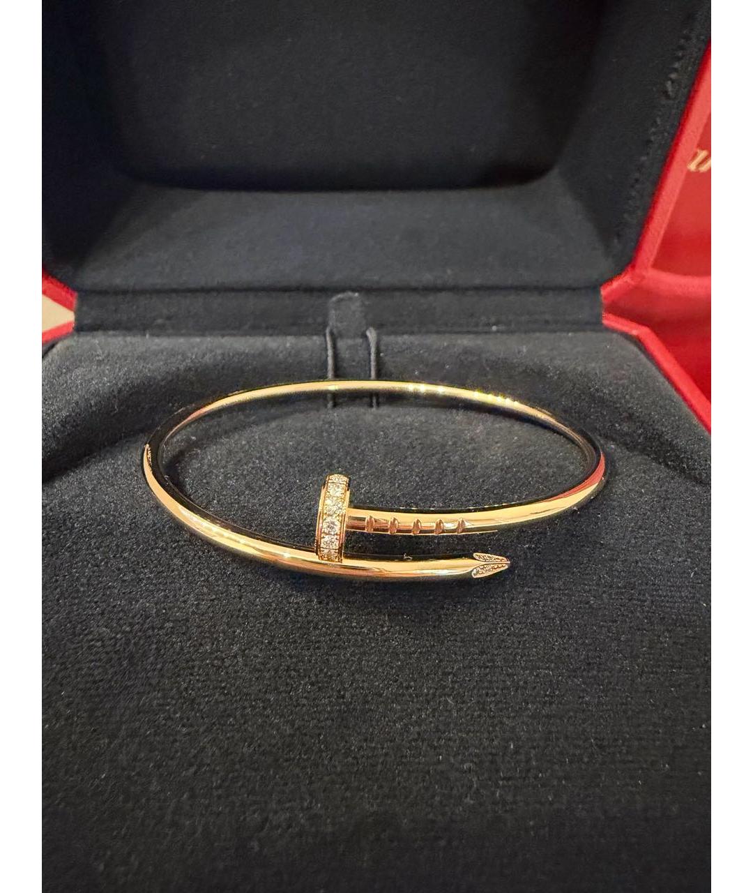 CARTIER Золотой браслет из розового золота, фото 3