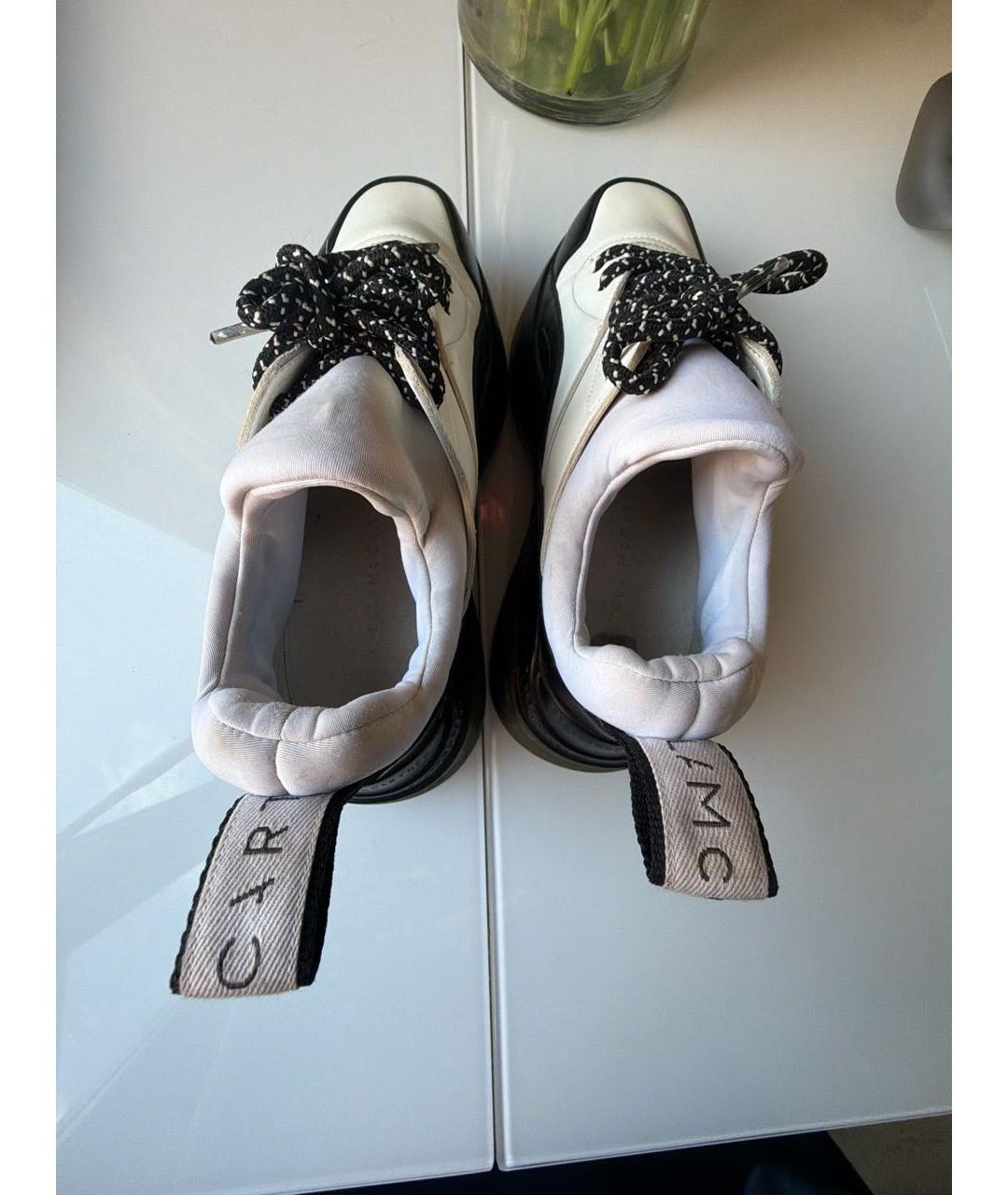 STELLA MCCARTNEY Белые кожаные кроссовки, фото 4