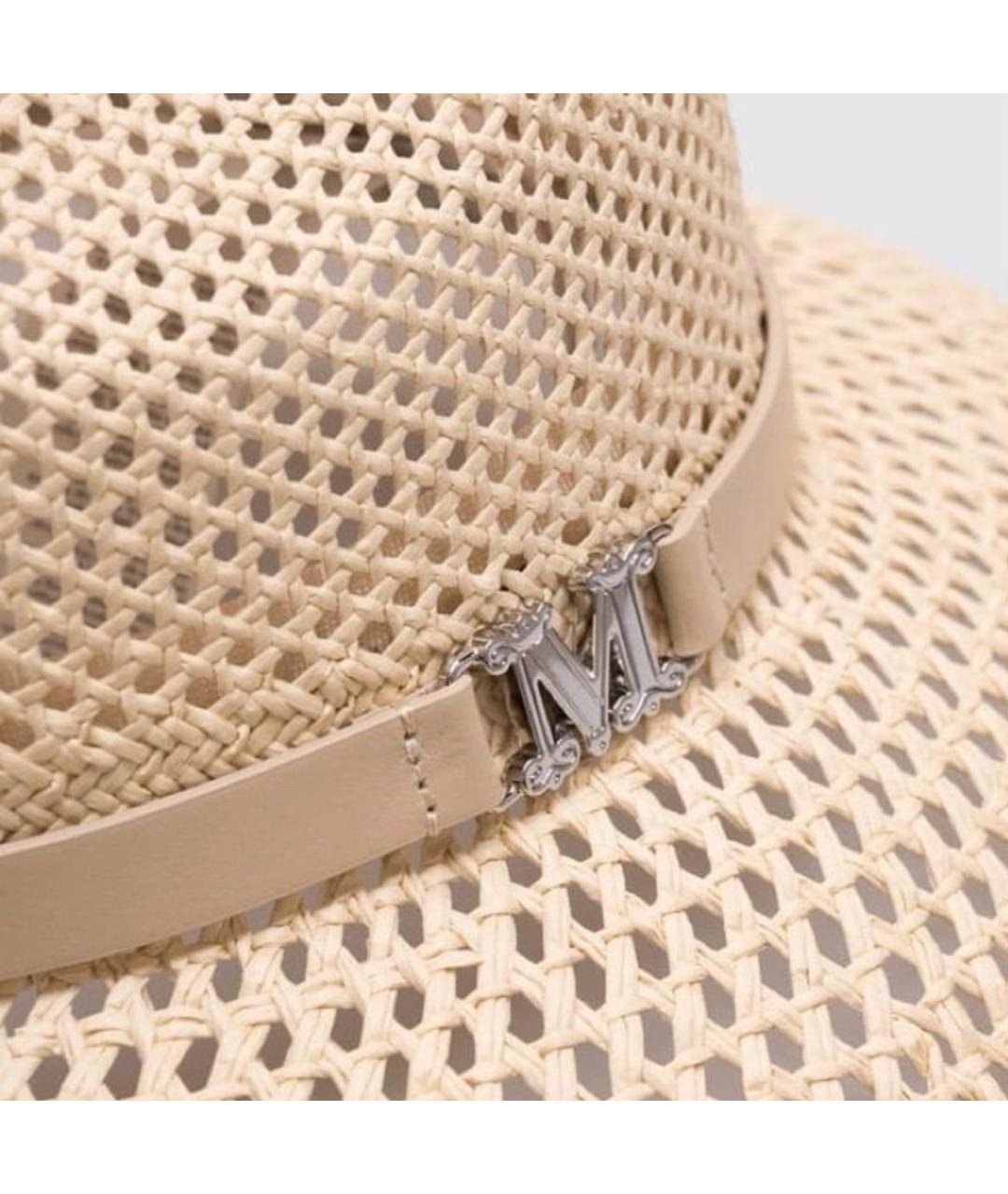 MAX MARA Бежевая шляпа, фото 4