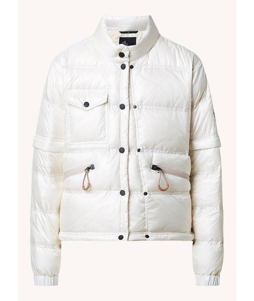 MONCLER Белая куртка, фото 7