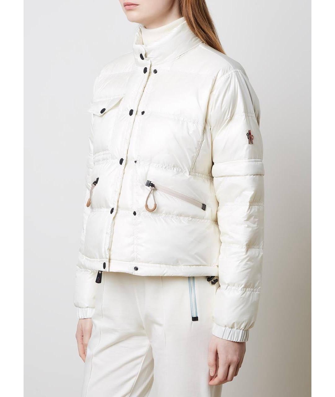 MONCLER Белая куртка, фото 5