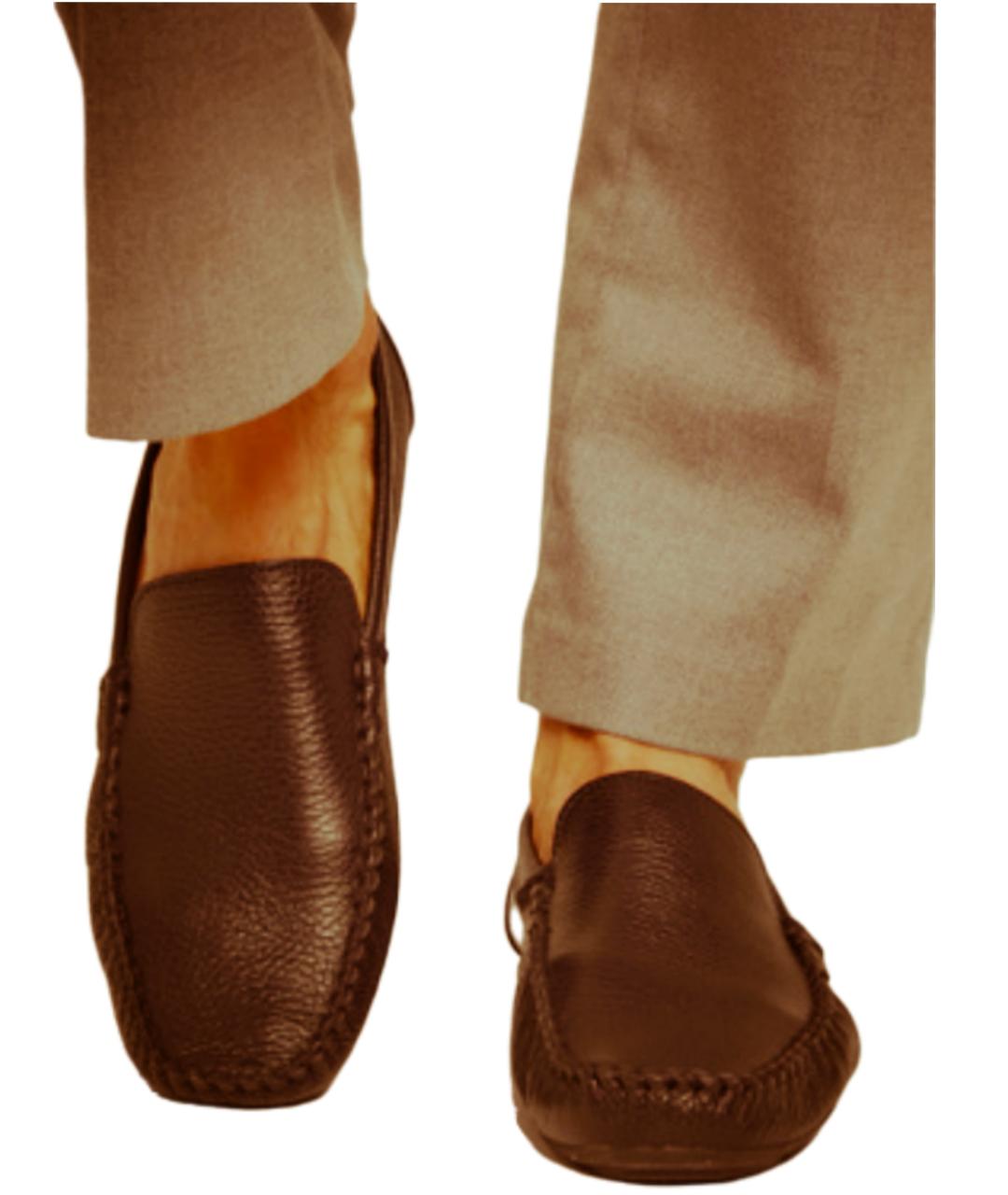 BALLY Коричневые кожаные лоферы, фото 5