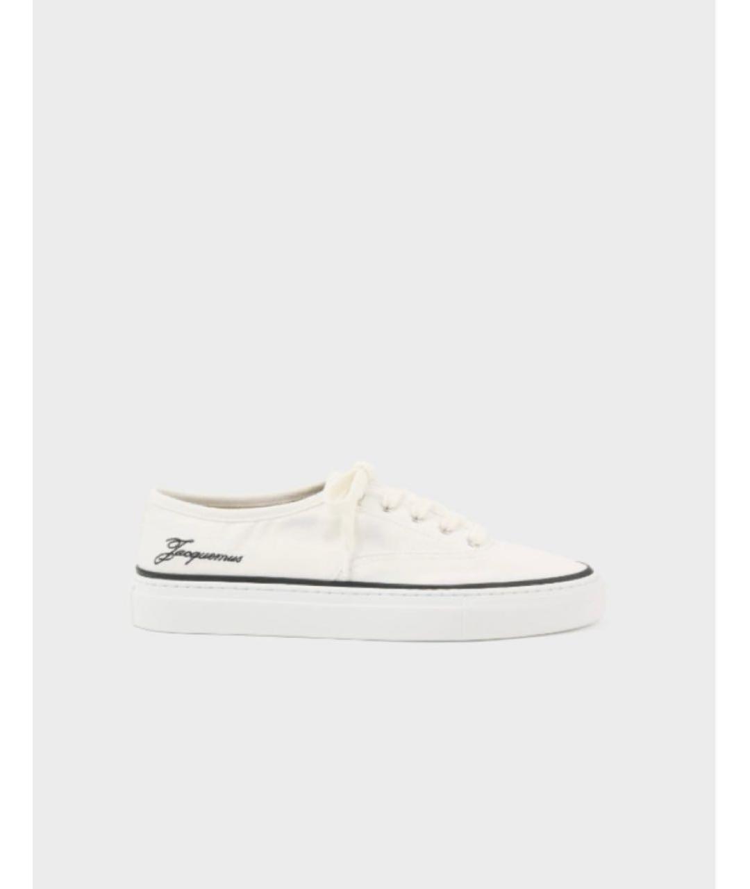 JACQUEMUS Белые кеды, фото 5
