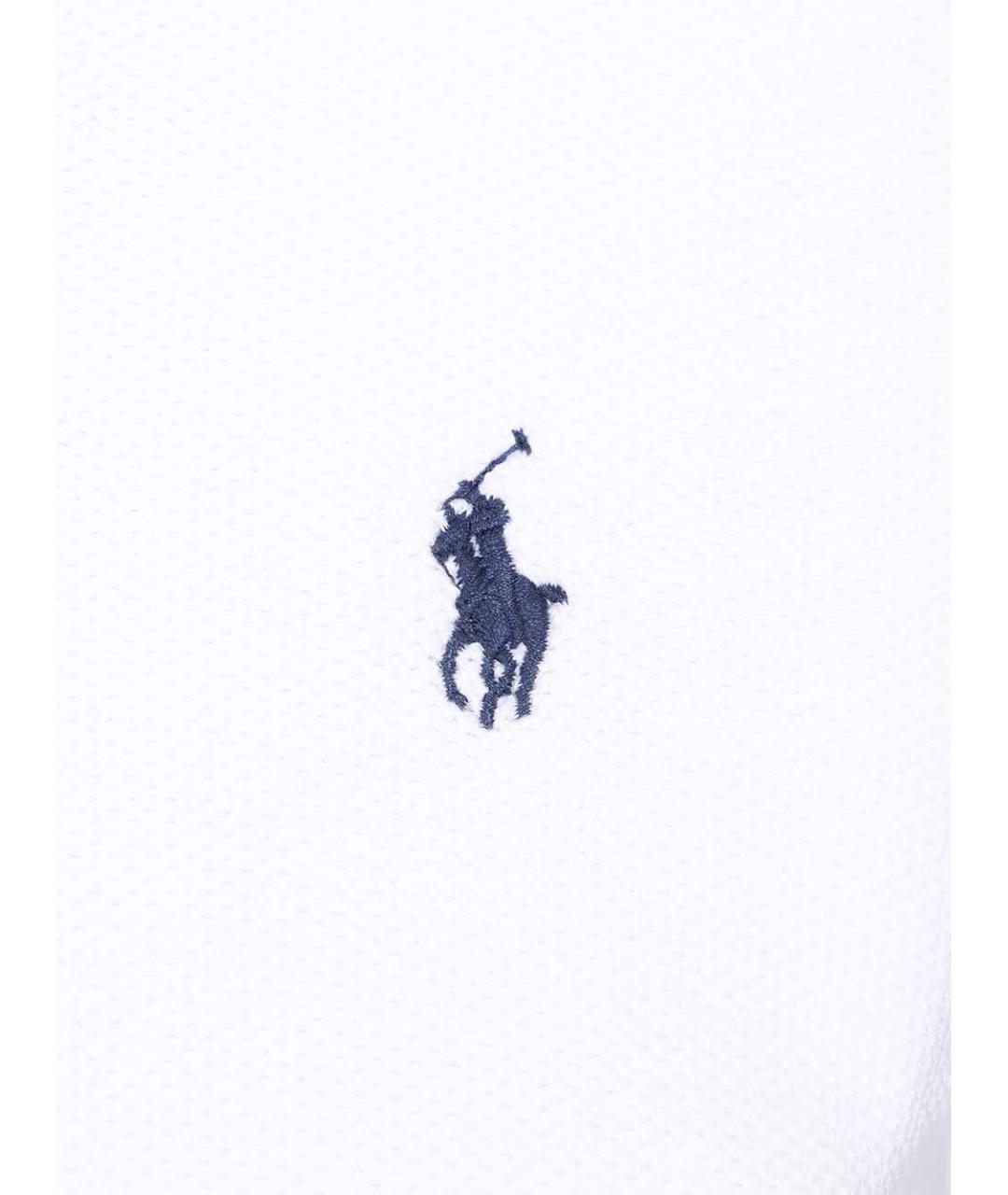 POLO RALPH LAUREN Белая хлопковая футболка, фото 3