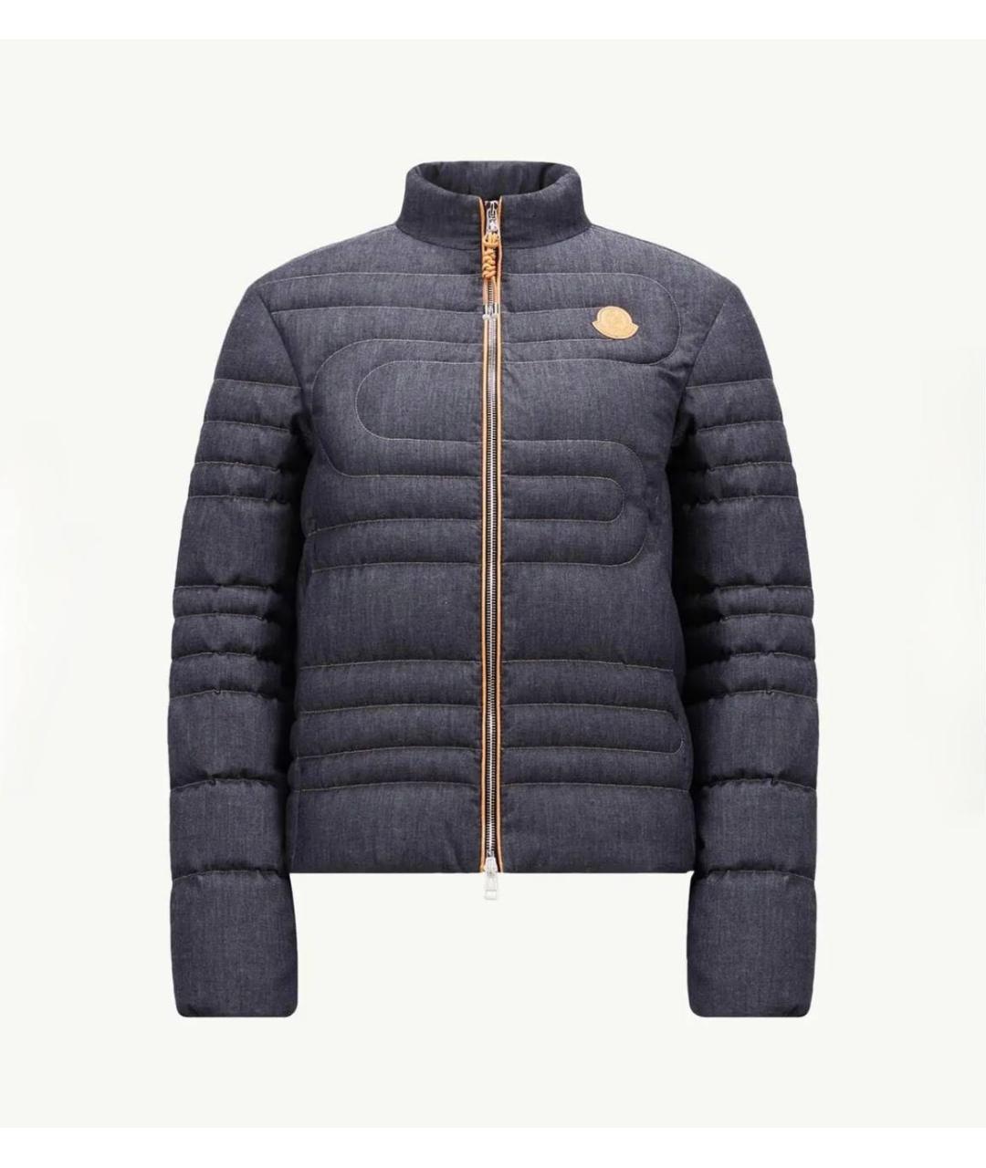 MONCLER Темно-синяя куртка, фото 9