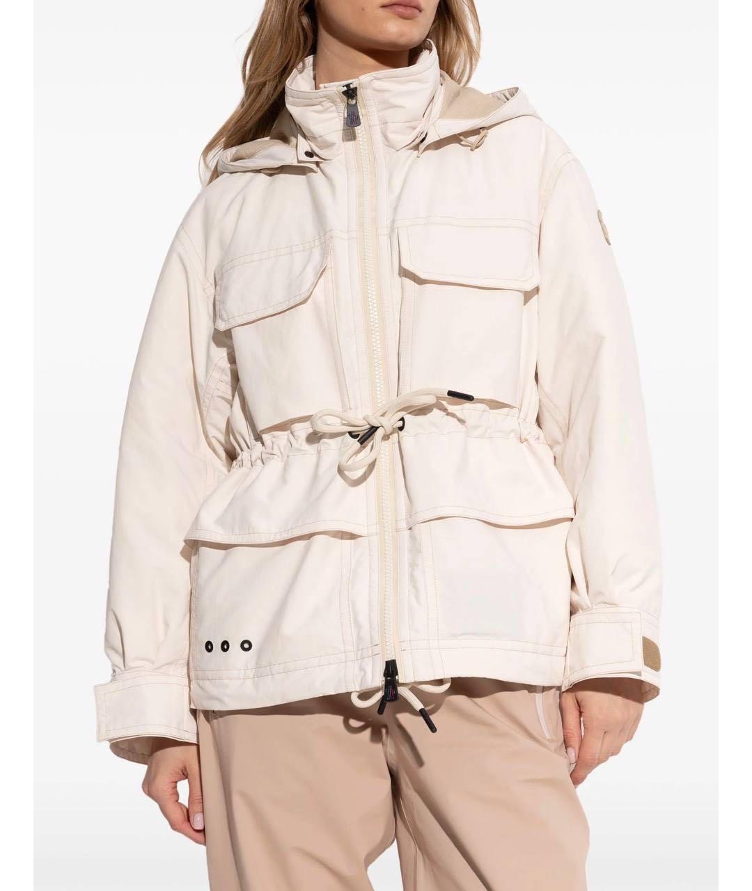 MONCLER Бежевая куртка, фото 3