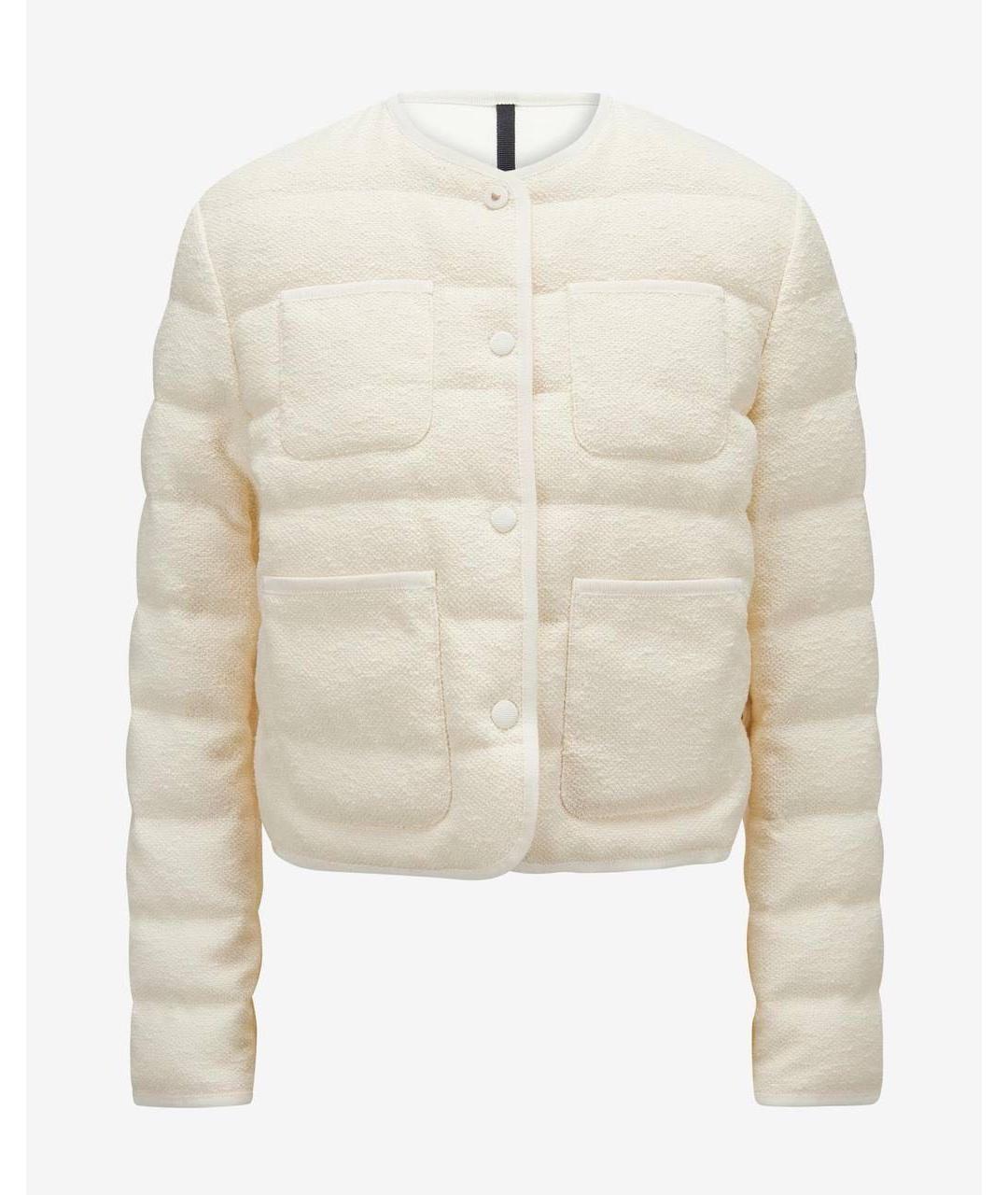 MONCLER Белая куртка, фото 7