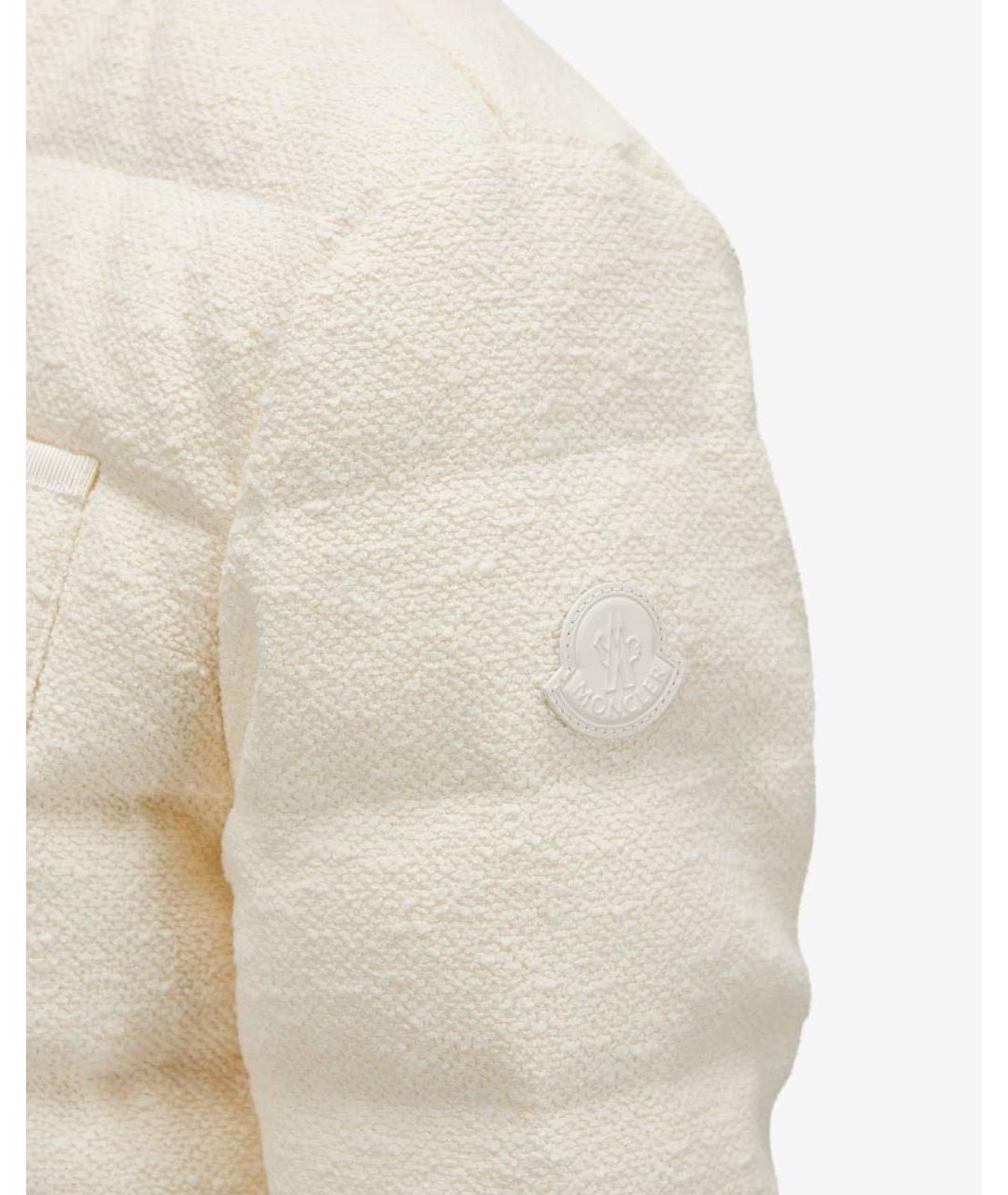 MONCLER Белая куртка, фото 5