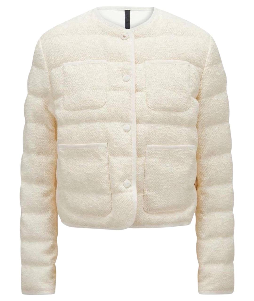 MONCLER Белая куртка, фото 1