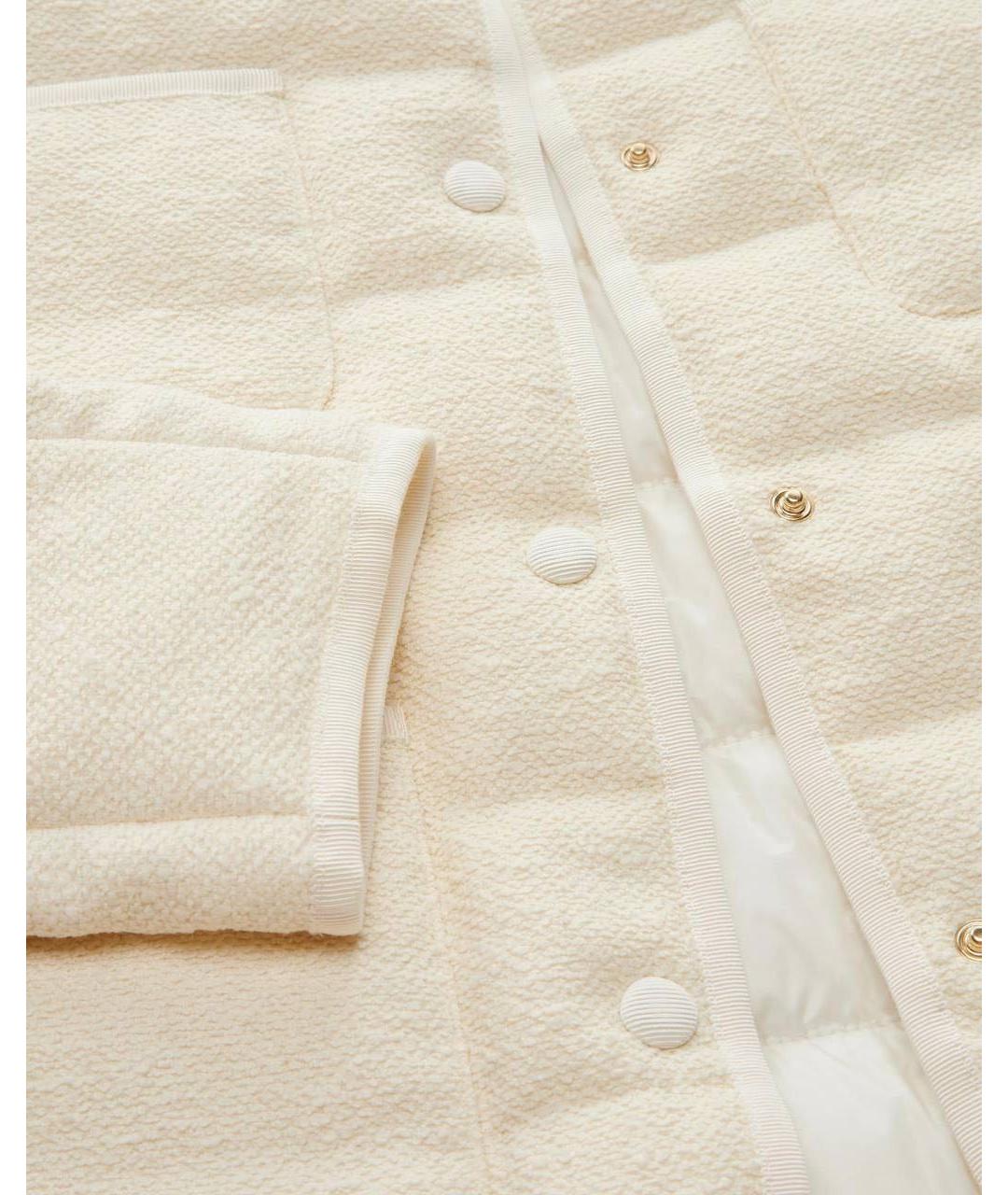MONCLER Белая куртка, фото 3